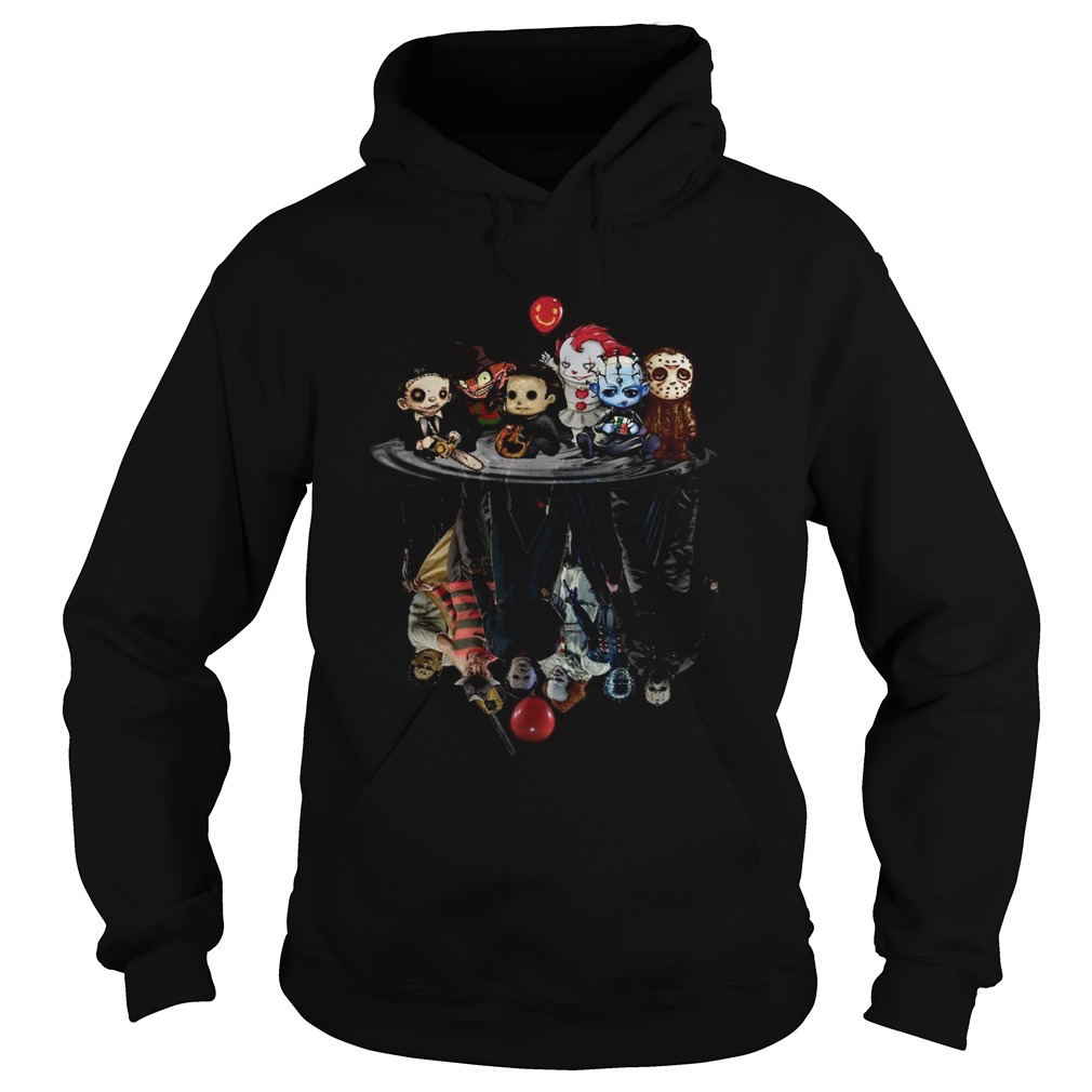Chibi Horror Movies Characters Reflection Halloween shirt Chibi Horror Movies Characters Reflection Halloween shirt