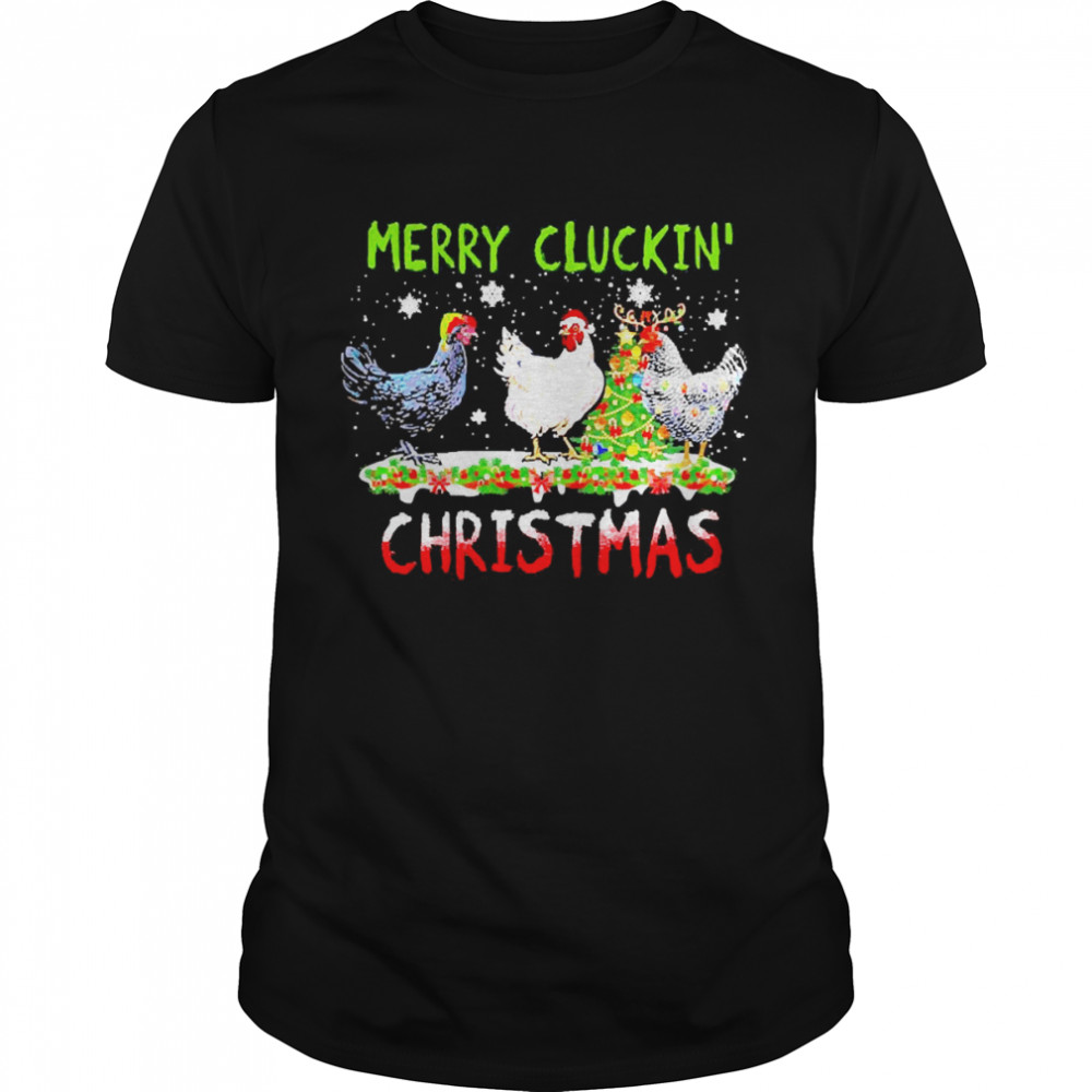 Chicken Christmas Merry Cluckin Christmas Sweater Shirt Chicken Christmas Merry Cluckin Christmas Sweater Shirt
