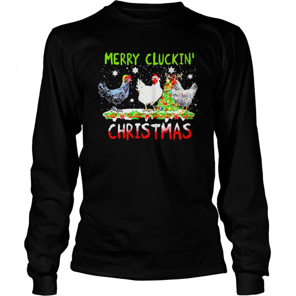 Chicken Christmas Merry Cluckin Christmas Sweater Shirt Chicken Christmas Merry Cluckin Christmas Sweater Shirt