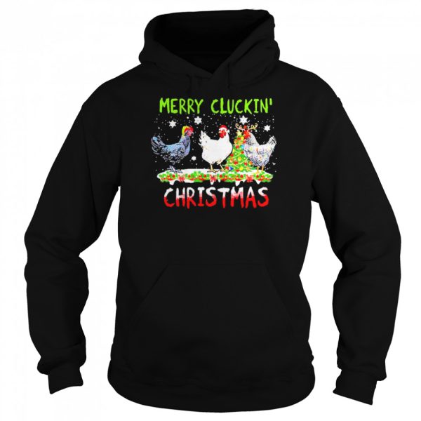 Chicken Christmas Merry Cluckin Christmas Sweater Shirt