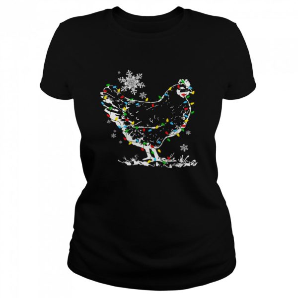 Chicken Merry Christmas Shirt