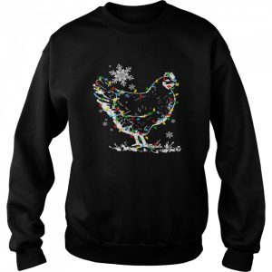 Chicken Merry Christmas Shirt 4