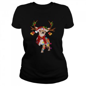 Chihuahua Gorgeous Reindeer Merry Christmas 2021 Shirt