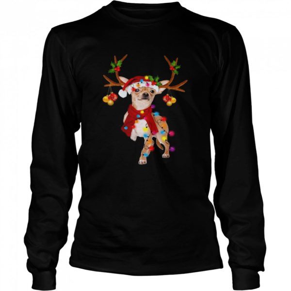 Chihuahua Gorgeous Reindeer Merry Christmas 2021 Shirt