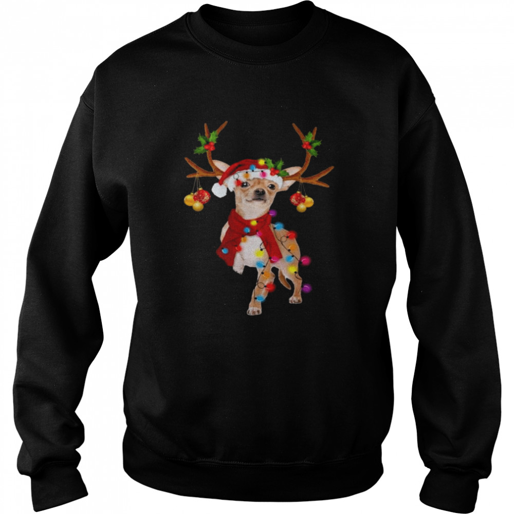 Chihuahua Gorgeous Reindeer Merry Christmas 2021 Shirt Chihuahua Gorgeous Reindeer Merry Christmas 2021 Shirt