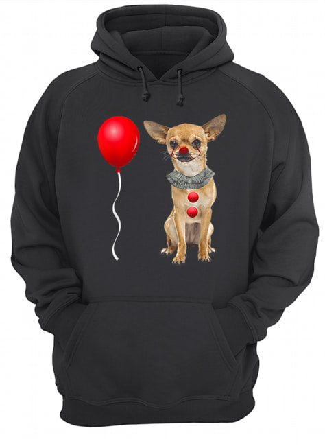 Chihuahua Scary Clown Funny Halloween Costume Gift shirt Chihuahua Scary Clown Funny Halloween Costume Gift shirt