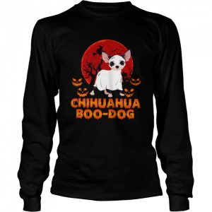 Chihuahua boo dog halloween shirt