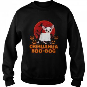 Chihuahua boo dog halloween shirt