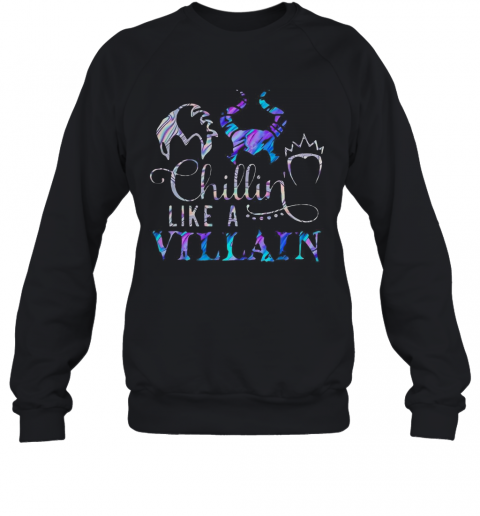 Chillin Like A Villain Disney T-Shirt Chillin Like A Villain Disney T-Shirt
