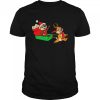 Chip And Dale On A Christmas Sleigh shirt