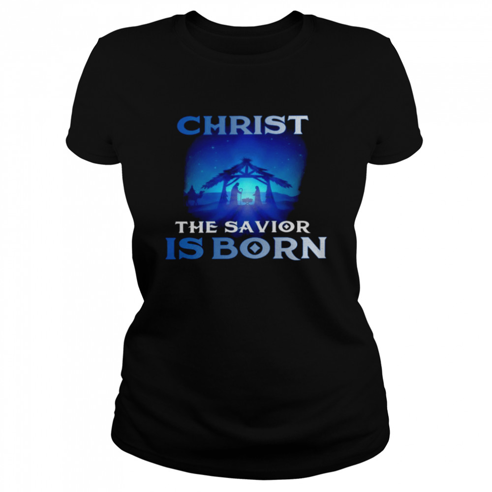 Christ the savior is born shirt Christmas begins with christ shirt Christ the savior is born shirt Christmas begins with christ shirt