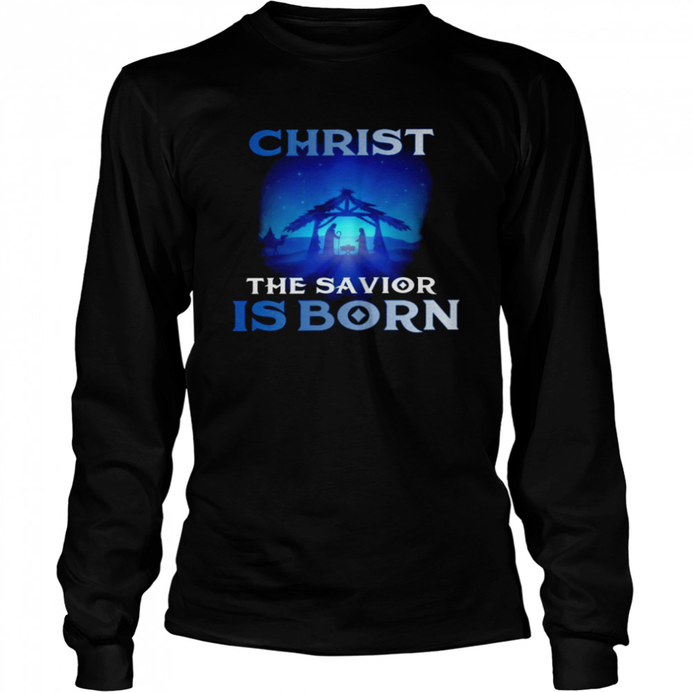 Christ the savior is born shirt Christmas begins with christ shirt Christ the savior is born shirt Christmas begins with christ shirt