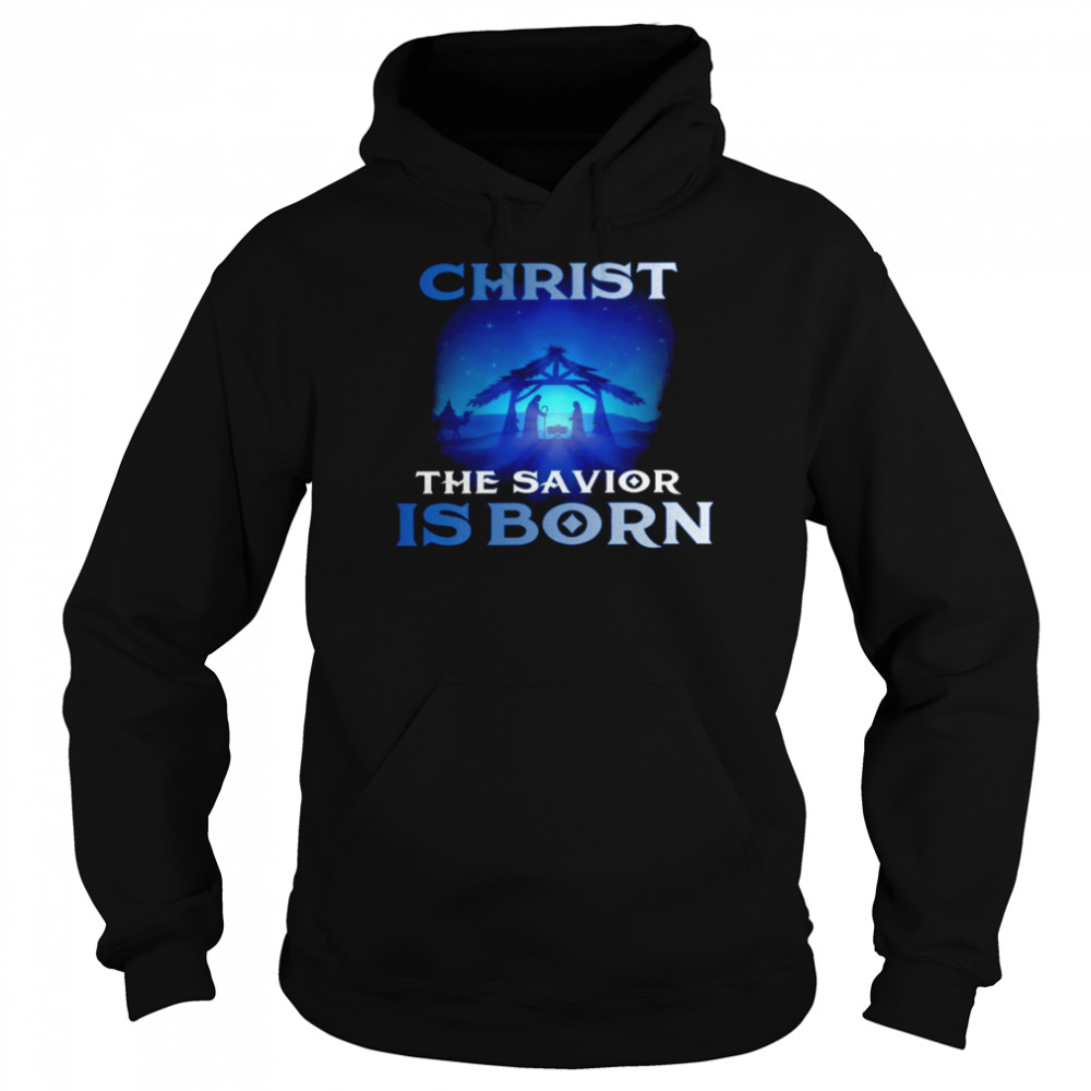 Christ the savior is born shirt Christmas begins with christ shirt Christ the savior is born shirt Christmas begins with christ shirt