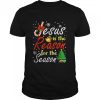 Christian Jesus The Reason Christmas Stocking Stuffer Gifts T-Shirt