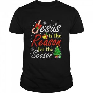 Christian Jesus The Reason Christmas Stocking Stuffer Gifts T-Shirt