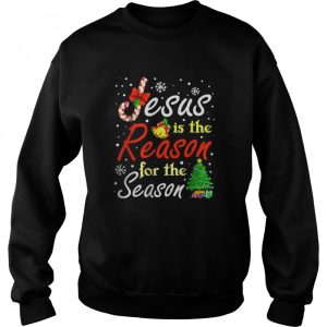 Christian Jesus The Reason Christmas Stocking Stuffer Gifts T Shirt 4