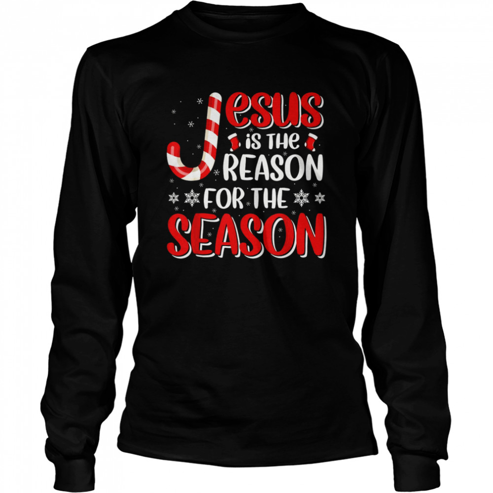 Christian Jesus The Reason Christmas Stocking Stuffer Shirt Christian Jesus The Reason Christmas Stocking Stuffer Shirt