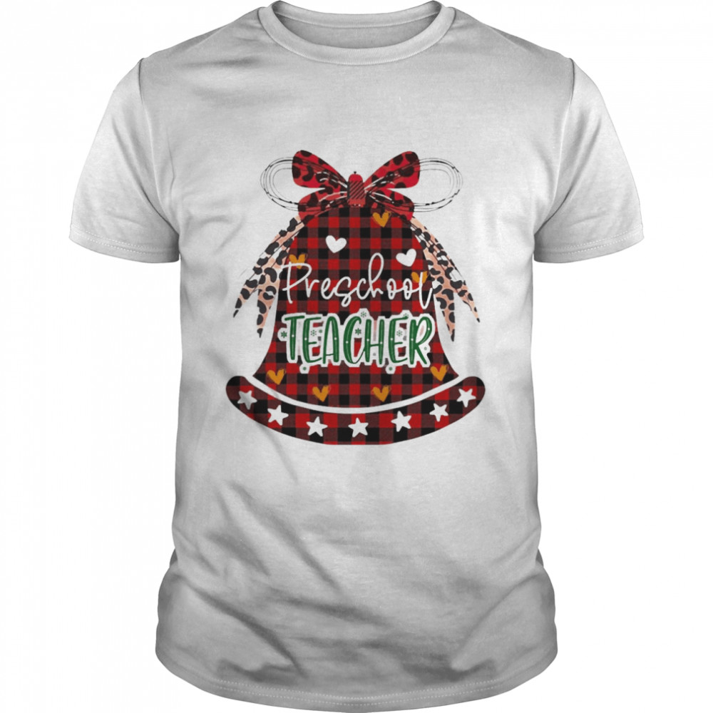 Christmas Bell Preschool Teacher Sweater Shirt Christmas Bell Preschool Teacher Sweater Shirt