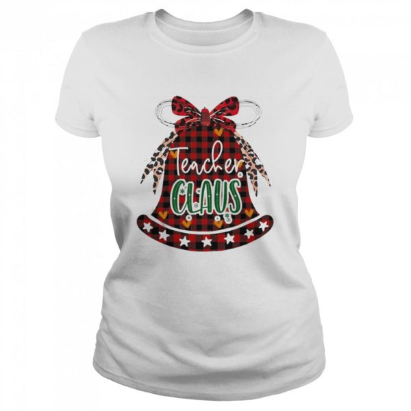 Christmas Bell Teacher Claus Sweater Shirt