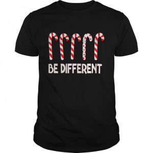 Christmas Candy Different Autism It’s OK to be different Shirt