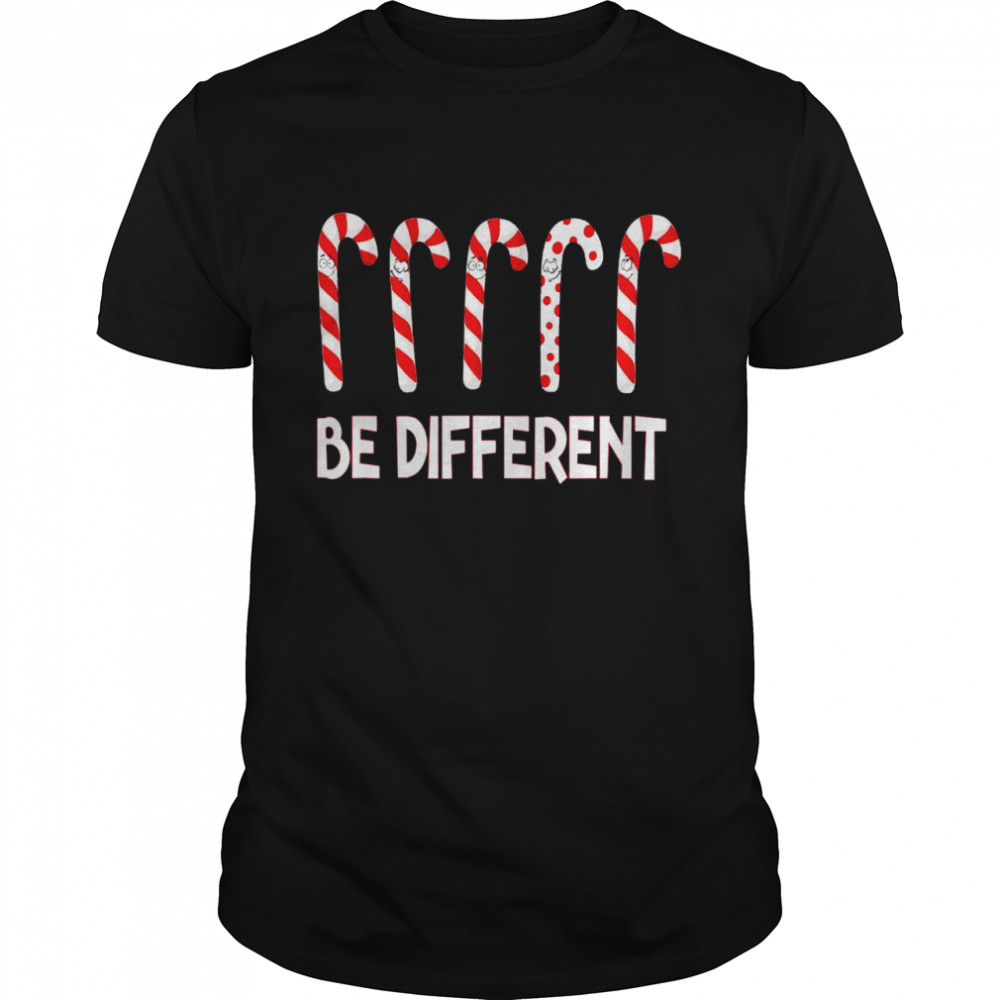 Christmas Candy Different Autism It’s OK to be different Shirt Christmas Candy Different Autism It’s OK to be different Shirt