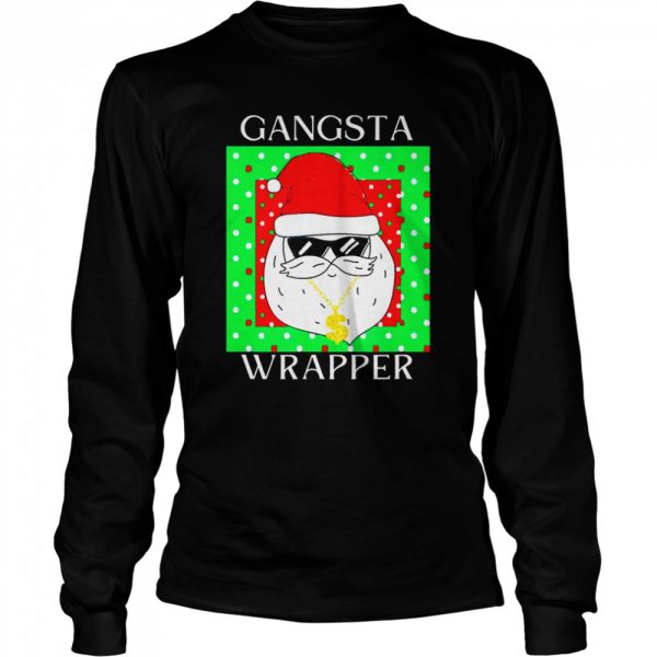 Christmas Gangsta Wrapper Santa Shirt