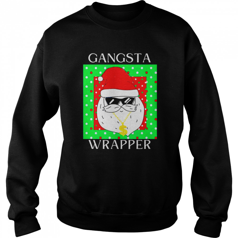 Christmas Gangsta Wrapper Santa Shirt Christmas Gangsta Wrapper Santa Shirt
