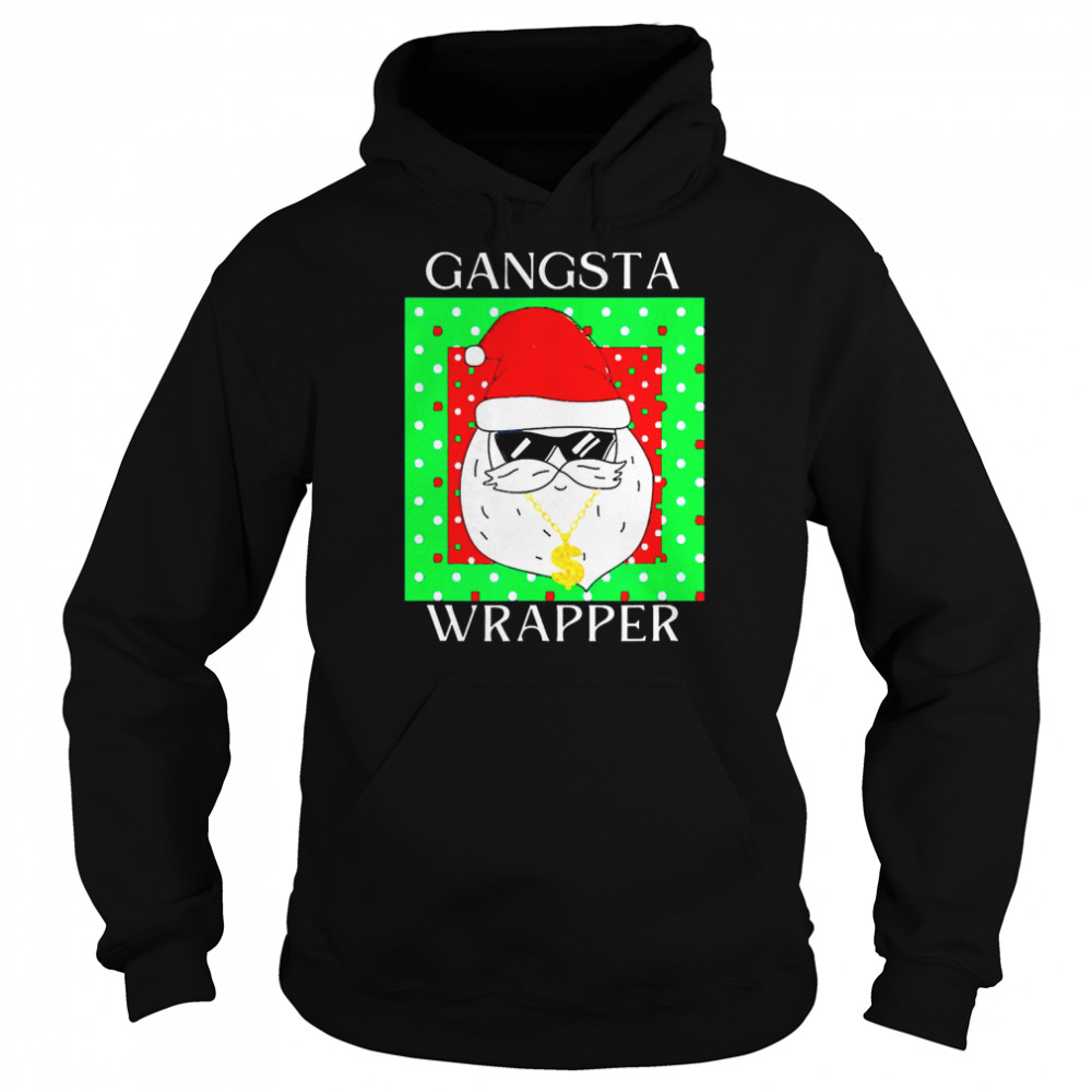 Christmas Gangsta Wrapper Santa Shirt Christmas Gangsta Wrapper Santa Shirt