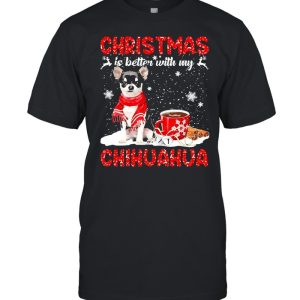 Christmas Is Better With My Black Chihuahua Dog Sweater Shirt