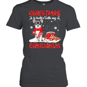Christmas Is Better With My Black Chihuahua Dog Sweater Shirt