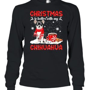 Christmas Is Better With My Black Chihuahua Dog Sweater Shirt 3
