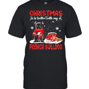 Christmas Is Better With My Black French Bulldog Dog Sweater Shirt