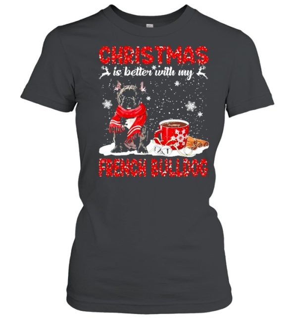 Christmas Is Better With My Black French Bulldog Dog Sweater Shirt
