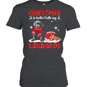 Christmas Is Better With My Black Labrador Pup Dog Sweater Shirt