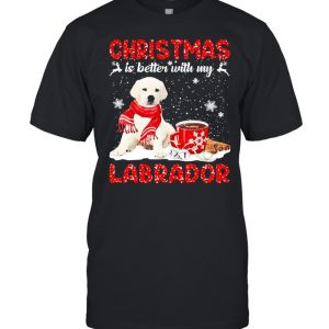 Christmas Is Better With My White Labrador Dog Sweater Shirt