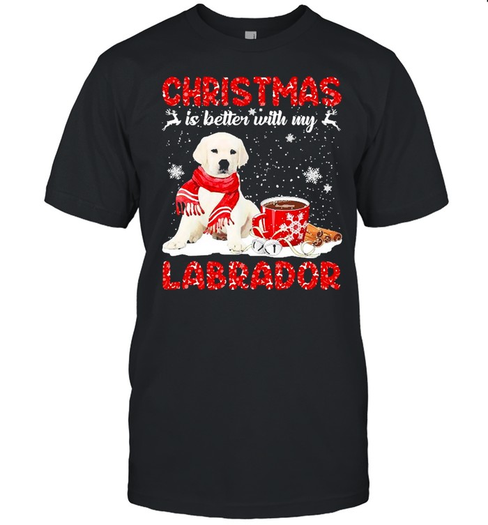 Christmas Is Better With My White Labrador Dog Sweater Shirt Christmas Is Better With My White Labrador Dog Sweater Shirt