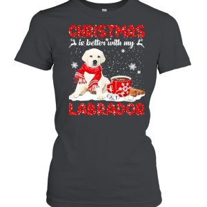 Christmas Is Better With My White Labrador Dog Sweater Shirt