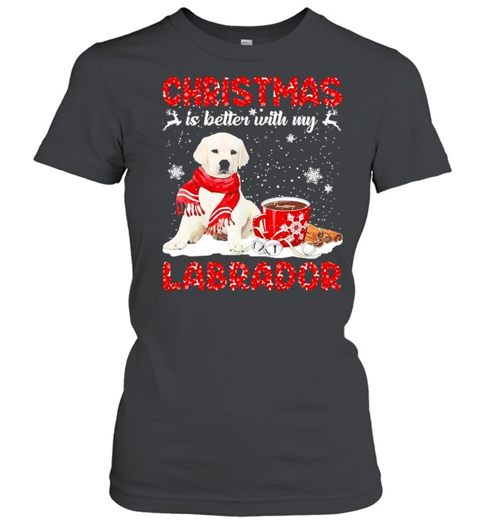 Christmas Is Better With My White Labrador Dog Sweater Shirt Christmas Is Better With My White Labrador Dog Sweater Shirt