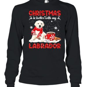 Christmas Is Better With My White Labrador Dog Sweater Shirt 3