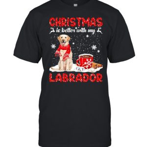 Christmas Is Better With My Yellow Labrador Dog Sweater Shirt