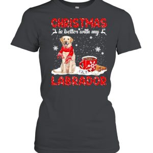 Christmas Is Better With My Yellow Labrador Dog Sweater Shirt