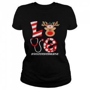 Christmas Nurse Love Registered Nurse Santa Reindeer Nurse Hat Elf Sweater Shirt 2