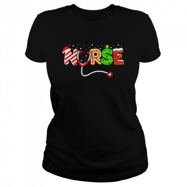Christmas Nurse Santa shirt