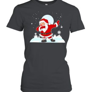 Christmas Santa Claus Dabbing Xmas Vacation Winter Holidays Sweater T-shirt