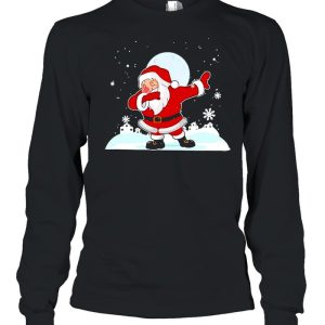 Christmas Santa Claus Dabbing Xmas Vacation Winter Holidays Sweater T shirt 3