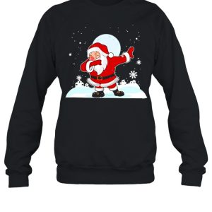 Christmas Santa Claus Dabbing Xmas Vacation Winter Holidays Sweater T shirt 4