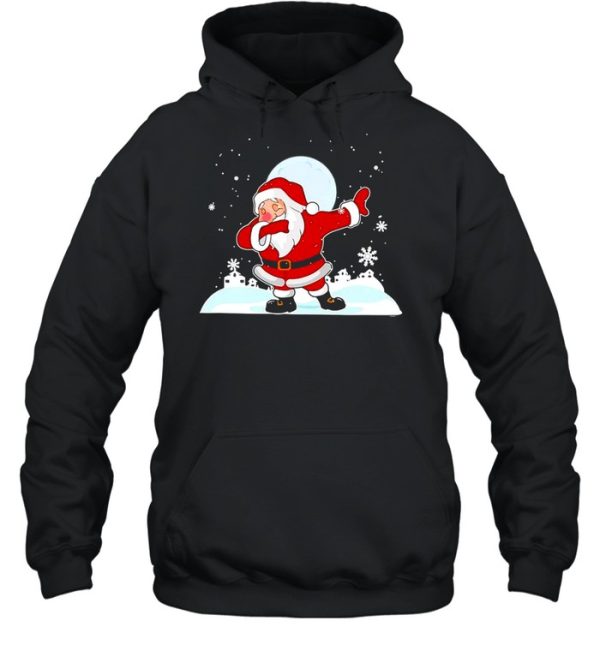 Christmas Santa Claus Dabbing Xmas Vacation Winter Holidays Sweater T-shirt