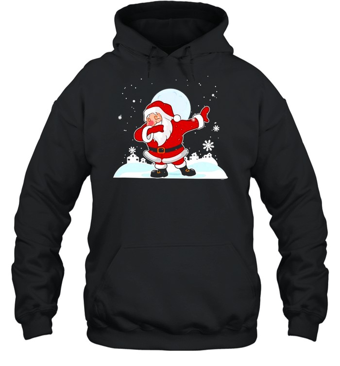 Christmas Santa Claus Dabbing Xmas Vacation Winter Holidays Sweater T-shirt Christmas Santa Claus Dabbing Xmas Vacation Winter Holidays Sweater T-shirt