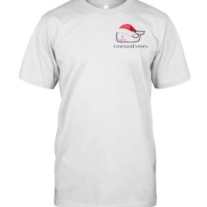 Christmas Whale Vineyard Vines shirt