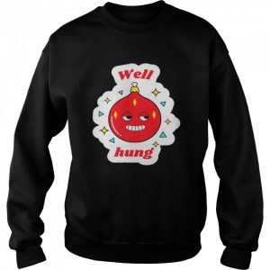 Christmas party inappropriate well hung bauble innuendo Shirt 4 1